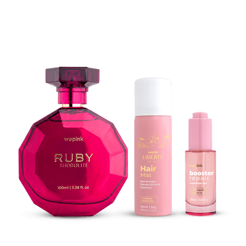Kit Ruby Rhodolite + Booster + Hair Mist Liberté Exclusif